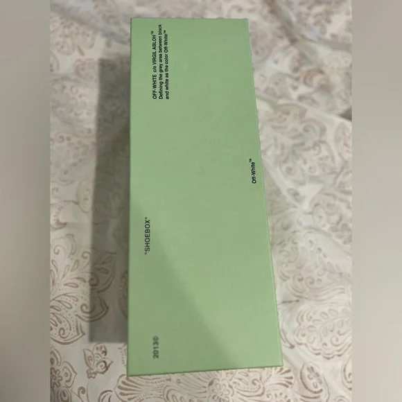 Off White Woman’s Industrial Pool Slides - Picture 7 of 7